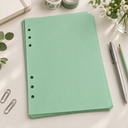 Colored 6-Ring Binder Refill Paper